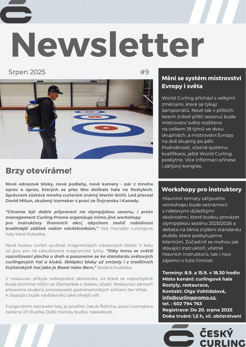 Newsletter kveten 2